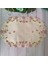 Pembe Yuvarlak Yuvarlak 20 cm Bütün Set Sıcak Nakış Masa Yer Mat Kumaş Placemat Kahve Altlığı Yemek Bardak Altlığı Peçete Içecek Pedi Noel Düğün Mutfak Süslemeleri (Yurt Dışından) 2