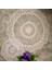 Kahverengi Yuvarlak 20 cm 2 Boyutu 2023 Yeni Pamuk Placemat Fincan Coaster Kupa Mutfak Düğün Masa Yer Mat Kumaş Dantel Tığ Çay Kahve Bardak Altlığı Peçete El Yapımı Ped (Yurt Dışından) 1