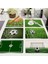 LE1347 32X42CM Futbol Servis Altlıkları Oyun Alanı Strateji Taktik Son Bölge Touchdown Spor Yarışma Teması Keten Servis Altlıkları Yemek Masası (Yurt Dışından) 2