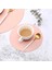 Siyah Küçük Placemat Yalıtım Yağa Dayanıklı Deri Placemat Batı Gıda Yemek Sofra Takımı Masa Mat Pedleri Kase Bardak Altlığı Mutfak Aksesuarı (Yurt Dışından) 4