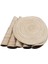 Koyu Gri Yuvarlak 30 cm Yuvarlak Örgülü Servis Altlığı 6'lı Yıkanabilir Yuvarlak Servis Altlığı Seti Mutfak Masası Için Yuvarlak Masa Paspasları Parti Barbekü Noel Günlük Kullanım Için (Yurt Dışından) 5