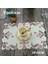Gösterildiği Gibi Yuvarlak Oval 28X43 cm Modern Masa Yer Mat Ped Kumaş Nakış Fincan Kupa Kahve Çay Bardak Altlığı Peçete Içecek Coaster Noel Dekorasyon Akşam Yemeği Parti Mutfak (Yurt Dışından) 1