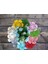 Koyu Yeşil Yuvarlak 10 cm 10 cm Yuvarlak Modern Renkli Kar Tanesi Pamuk Placemat El Yapımı Tığ Işi Masa Mat Kumaş Çay Bardağı Kahve Kupa Bardak Altlığı Düğün Bardak Altlığı Peçete (Yurt Dışından) 3