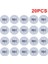 20 Adet Beyaz 6cm 1/10/20/30/50 Adet LED Coaster Light Up Şişe Çıkartmaları Likör Içecek Aydınlık Bardak Mat Club Bar Parti Araba Düğün Parti Vazo Dekor (Yurt Dışından) 1