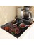 CJ06-8 S 20X30CM Kahve Tasarım Bulaşık Kurutma Mat Süper Emici Mutfak Tezgahı Drenaj Pedleri Sofra Fincan Şişe Lavabo Su Geçirmez Kaymaz Paspaslar (Yurt Dışından) 1