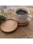 Kayın Yuvarlak-2 1 Adet 1 Adet Katı Ceviz Ahşap Bardak Altlığı Yuvarlak Kare Kayın Ahşap Bardak Altlığı Dayanıklı Isıya Dayanıklı Çay Kahve Fincan Altlığı Placemats (Yurt Dışından) 1