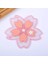 Sakura Coaster 19.5 cm Kiraz Çiçeği Coaster Kawaii Japonya Tarzı Sakura Bardak Kahve Fincanları Için Kaymaz Masa Placemat Çay Süt Kupa Ev Dekorları (Yurt Dışından) 1