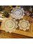 APRICOT-12CM Yuvarlak M Yuvarlak El Tığ Işi Bardak Altlığı Peçete Vintage Pamuk Tığ Işi Masa Yer Mat Düğün Peçeteler Kumaş Dantel Placemats Dekoratif Şömine Mesa (Yurt Dışından) 3