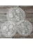 Beyaz 6 Yuvarlak 20 cm Yenı Gül Çiçek Dantel Yuvarlak Nakış Masa Yer Mat Noel Düğün Pedi Çay Kahve Placemat Fincan Tabak Altlığı Bardak Altlığı Peçete Mutfak (Yurt Dışından) 1