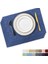 Mavi 4 Adet Placemat Set 4/6 Yıkanabilir Yer Paspasları Placemats Isıya Dayanıklı Sahte Keten Çuval Bezi Placemat Yemek Masası Mutfak Masa Paspasları (Yurt Dışından) 1