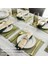 Mavi 4 Adet Placemat Set 4/6 Yıkanabilir Yer Paspasları Placemats Isıya Dayanıklı Sahte Keten Çuval Bezi Placemat Yemek Masası Mutfak Masa Paspasları (Yurt Dışından) 4