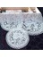 ROSE-30CM Bir Boyut Yemek Masası Nakış Zanaat Placemat Avrupa Tarzı Dantel Kumaş Yalıtım Plakası Mat Anti-Haşlanma Coaster Masaüstü Dekorasyon (Yurt Dışından) 1