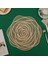 A3 38 cm 1 Adet Pvc Içi Boş Yalıtım Coaster Pedleri Masa Kase Mat Ev Yılbaşı Dekoru Isıya Dayanıklı Çiçek Şekli Placemat Yemek Masası (Yurt Dışından) 1