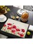 LE522 42X32CM Suluboya Çiçekli Çalılar Placemat Çiçek Botanik Bitkisel Keten Yemek Masası Paspaslar Coaster Pad Kase Kahve Fincanı Mat 42X32CM (Yurt Dışından) 1