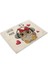 ML0007-2 1 Adet Kawaii Baykuş Desen Mutfak Placemat Pamuk Keten Yemek Masası Paspaslar Coaster Pad Kase Fincan Mat 42*32 cm Ev Dekor ML0007 (Yurt Dışından) 1