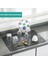 Line J Gri M 30 x 50CM Süper Emici Drenaj Pedi Bulaşık Kurutma Altlığı Mutfak Sofra Damlalıklı Paspaslar Yemek Takımı Placemat Banyo Kaymaz Drenaj Pedi Halılar (Yurt Dışından) 5