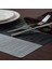 Placemat 14 Dikdörtgen 4 Pcs Yemek Masası Için Placematlar Pvc Bambu Desenli Masa Paspasları Çoklu Renk Kaymaz Isıya Dayanıklı Yıkanabilir Temizlemesi Kolay (Yurt Dışından) 4