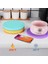 Yuvarlak Mat S4 1 Adet 25 Stil Silikon Mat 230°C Isıya Dayanıklı Pot Tutucuyemek Masası Placemat Kaymaz Pot Tutucu Bardak Altlığı Mutfak Aksesuarları (Yurt Dışından) 4