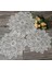 Beyaz 1 Yuvarlak 20 cm Yenı Gül Çiçek Dantel Yuvarlak Nakış Masa Yer Mat Noel Düğün Pedi Çay Kahve Placemat Fincan Tabak Altlığı Bardak Altlığı Peçete Mutfak (Yurt Dışından) 1
