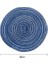 BLUE18CM 6 Adet 2/4/6 Adet Dokuma Yuvarlak Placemat Masa Mat Pad Isıya Dayanıklı Kaseler Kahve Fincanları Coaster Sofra Mat Ev Dekorasyon Mutfak Aracı (Yurt Dışından) 1