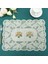 I 45X30 cm Dantel Iskandinav Basit Masa Mat Dantel Dikdörtgen Yuvarlak Akşam Yemeği Mat Dairesel Isı Yalıtımı Kahve Fincanı Coaster Ev Dekoratif Peçete (Yurt Dışından) 1