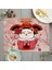LE242 Japon Şanslı Kedi Placemat Manekineko Mutfak Dekoru Keten Yemek Masası Paspaslar Coaster Pad Kase Kahve Fincanı Mat Masa Örtüsü 42X32CM (Yurt Dışından) 1