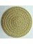 2CD-51009-003 30 cm Yuvarlak Dokuma Iskandinav Tarzı Kaymaz Placemat Coaster Yalıtım Dolgu Kupa Bardak Masa Mat Ev Dekor Peçete Mutfak Aksesuarları (Yurt Dışından) 1