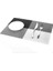 Siyah 4 Adet Set Whq 4 Adet/takım Placemats Pvc Masa Mat Renk Bloğu Yemek Disk Pedleri Bardak Şömine Napperon 30*45 cm Plaka Bar Tapete De Lugar (Yurt Dışından) 1