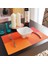Siyah 4 Adet Set Whq 4 Adet/takım Placemats Pvc Masa Mat Renk Bloğu Yemek Disk Pedleri Bardak Şömine Napperon 30*45 cm Plaka Bar Tapete De Lugar (Yurt Dışından) 2