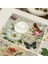 11 42X32 cm Shabby Chic Placemat Pirinç Kağıdı Oymacılık Stamperia Keten Masa Dekor Vintage Çiçek Coaster Pad Kase Kahve Fincanı Mat 42X32 cm (Yurt Dışından) 4