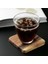 Kare 1 Adet Ahşap Coaster Kare Yuvarlak Kupa Bardak Kahve Çay Bardağı Paspaslar Masa Mat Pad Ahşap Içecek Bardak Placemats Masa Aksesuarları (Yurt Dışından) 2