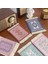 Kırmızı 9X11 cm Mini Farsça Dokuma Halı Mat Mousepad Retro Tarzı Halı Desen Fincan Dizüstü Bilgisayar C Mouse Pad Saçaklı Ev Ofis Masası Dekor Zanaat (Yurt Dışından) 3