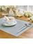 Gök Mavisi 4 Adet-Paket 2/4/6 Adet Placemats Pvc Yemek Masası Mat Örgü Disk Pedleri Kase Bardak De Cozinha 30*45 cm Plaka Bar Mutfak Sehpa Mat (Yurt Dışından) 4
