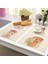 PM0044-1 1 Adet Sevimli Kız Pamuk Keten Ped Desen Mutfak Placemat Kawaii Coaster Kase Fincan Mat Yemek Masası Paspaslar 42*32 cm Ev Dekor PM0044 (Yurt Dışından) 5