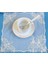Altın 1 Kare 28 cm Yenı Örgü Boncuk Noel Çiçek Nakış Masa Yer Mat Kumaş Ped Fincan Altlığı Tabak Yemek Placemat Mutfak Kahve Çay Bardak Altlığı Peçete (Yurt Dışından) 3