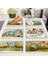LE548 42X32 cm Vintage Fransız Paskalya Placemat Çiftlik Evi Sevimli Civciv Keten Yemek Masası Paspaslar Coaster Pad Kase Kahve Fincanı Mat 42X32 cm (Yurt Dışından) 2