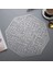 Sekizgen Gümüş 2 Adet 6/4 Adet Placemats Seti Pvc Hollow Placemats Yemek Masası Paspasları Ev Lokanta Dekorasyonu Kesme Asılabilir Altın Bireysel Placemats (Yurt Dışından) 1