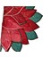 Kırmızı 2 Yuvarlak 35 cm Popüler Yuvarlak Kırmızı Nakış Masa Yer Mat Ped Bez Bardak Bardak Altlığı Peçete Kahve Çay Altlığı Noel Poinsettia Çiçek Placemat Mutfak (Yurt Dışından) 4
