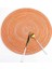 2CD-51009-001 36 cm Yuvarlak Pamuk Dokuma Iskandinav Tarzı Kaymaz Mutfak Placemat Coaster Yalıtım Pedi Bulaşık Kahve Fincanı Masa Mat Peçete Ev 51009 (Yurt Dışından) 1