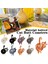 Turuncu L Kedi Butt Coaster Çay Kahve Fincanı Masa Mat Placemats Dayanıklı Isıya Dayanıklı Masa Placemats Kase Ped Bardak Yeni Ev Dekorasyonu (Yurt Dışından) 3