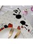 Pm-08 Dikdörtgen 46CMX33CM Mickey Mouse Baskı Mutfak Servis Altlığı Disney Yemek Pişirme Paspasları Batı Pedi Pamuk Keten Bardak Altlığı Kase Isıya Dayanıklı Mat (Yurt Dışından) 5