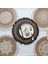 2CD-51001-017 Pamuk Keten Nakış Pedi Bulaşık Kahve Fincanı Masa Mat Yuvarlak 38 cm Iskandinav Tarzı Kaymaz Mutfak Placemat Coaster Ev Dekor 51001 (Yurt Dışından) 4