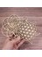A -10 cm Ahşap Duvar Tabelası Yaşam Şekli Çiçek Lazer Kesim Ahşap Duvar Sanatı El Yapımı Coaster Craft Yapımı Kutsal Geometri Süs Ev Dekor (Yurt Dışından) 3