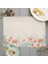 LE208 Bohem Çiçek Desen Placemat Mutfak Dekoru Pamuk Keten Boho Yemek Masası Paspaslar Coaster Pad Kase Kahve Fincanı Mat 42X32 cm (Yurt Dışından) 1