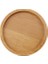 8 cm Çay Kahve Fincan Altlığı Placemats Dekor Ceviz Bambu Bardak Dayanıklı Isıya Dayanıklı Kare Yuvarlak Içecek Mat Kase Demlik Dropship (Yurt Dışından) 1