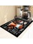 CJ06-2 L 40X50CM Kahve Tasarım Bulaşık Kurutma Mat Süper Emici Mutfak Tezgahı Drenaj Pedleri Sofra Fincan Şişe Lavabo Su Geçirmez Kaymaz Paspaslar (Yurt Dışından) 1