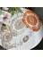 Ten Rengi Yuvarlak 30X43 cm Narin Dantel Placemat Oval Hollow Ins Vazo Perde Dantel Coaster Fotoğraf Sahne Yemek Masası Için Çoklu Renk Lüks Placemat (Yurt Dışından) 2