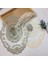 Ten Rengi Yuvarlak 30X43 cm Narin Dantel Placemat Oval Hollow Ins Vazo Perde Dantel Coaster Fotoğraf Sahne Yemek Masası Için Çoklu Renk Lüks Placemat (Yurt Dışından) 3