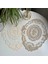 Ten Rengi Yuvarlak 30X43 cm Narin Dantel Placemat Oval Hollow Ins Vazo Perde Dantel Coaster Fotoğraf Sahne Yemek Masası Için Çoklu Renk Lüks Placemat (Yurt Dışından) 5