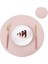 Y Pembe Servis Altlığı ve Bardak Altlığı Inyahome Pu Servis Altlıkları Masa Için Su Geçirmez Kaymaz Yalıtım Deri Yer Paspasları Seti Iskandinav Tarzı Noel Coaster Fincan Mat (Yurt Dışından) 1
